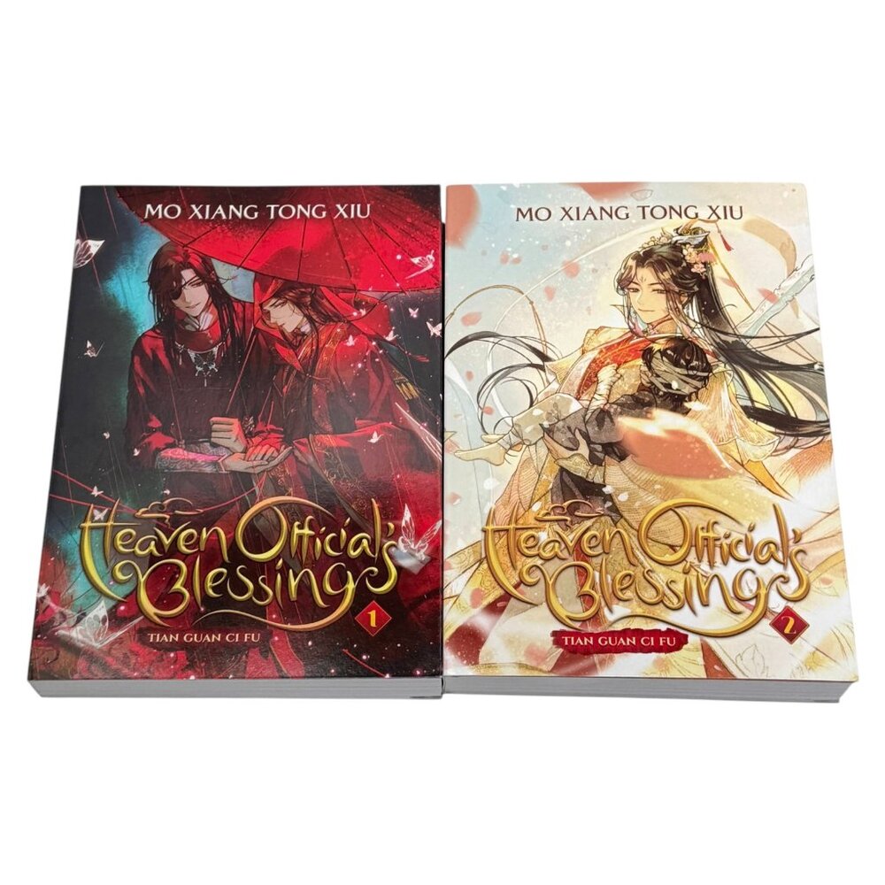 Heaven Official Blessing Mo Xiang Tong XIu Vol 1 & 2 English PB Mature